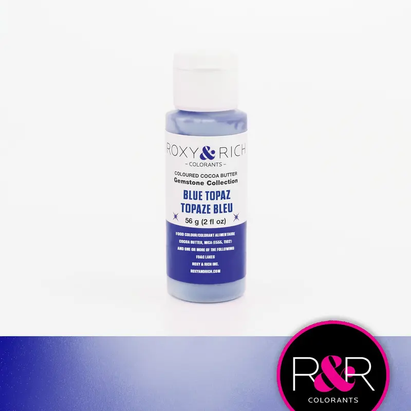 Roxy & Rich Blue Topaz Gemstone Dust – 2 Oz 1
