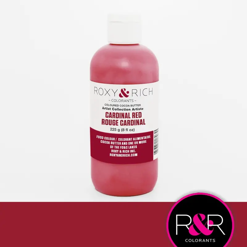 Roxy & Rich Cardinal Red Cocoa Butter – 8 Oz 1