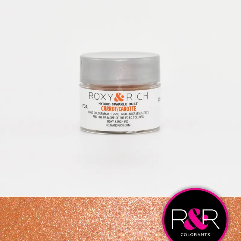 Roxy & Rich Carrot Hybrid Sparkle Dust – 2.5 Grams 1
