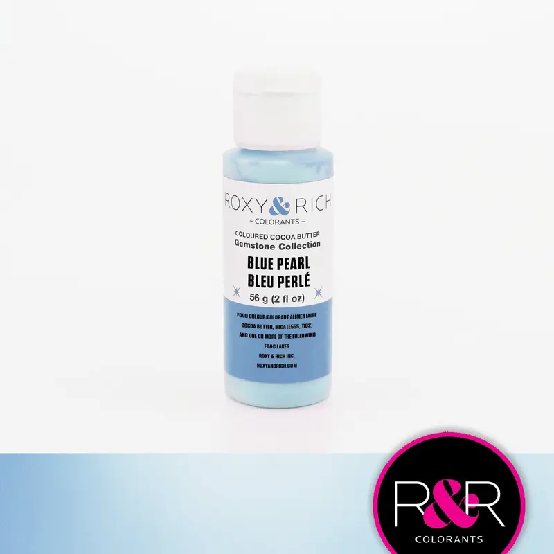 Roxy & Rich Cocoa Butter Pearl Gemstone In Cocoa Blue (2 Oz, #Bp2-003) 1