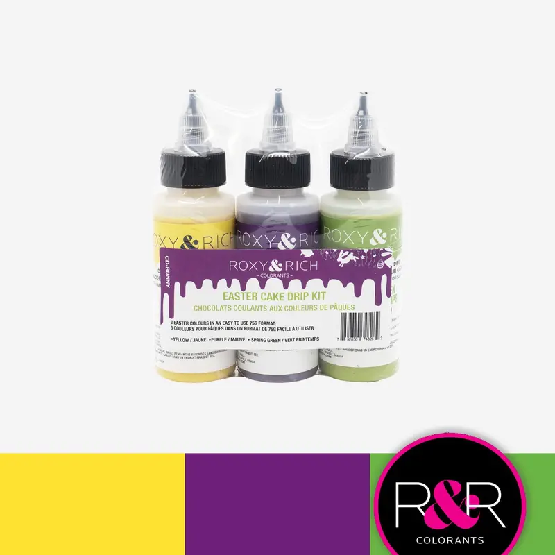 Roxy & Rich Easter Mini Drip Kit – Three 75G Bottles (Cd-Bunny) 1