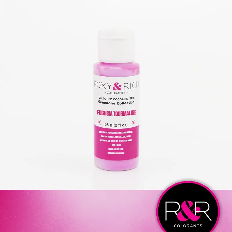 Roxy & Rich Fuchsia Tourmaline Gemstone Cocoa Butter – 2 Oz (Bg2-031) 1