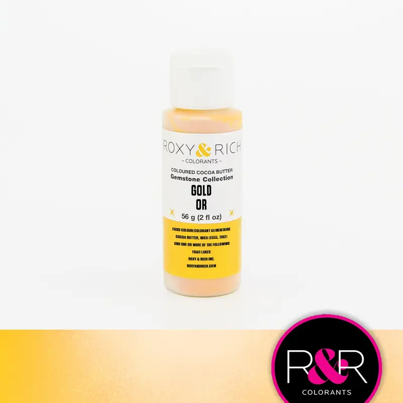 Roxy & Rich Gold Gemstone Cocoa Butter – 2 Oz (Bg2-024) 1
