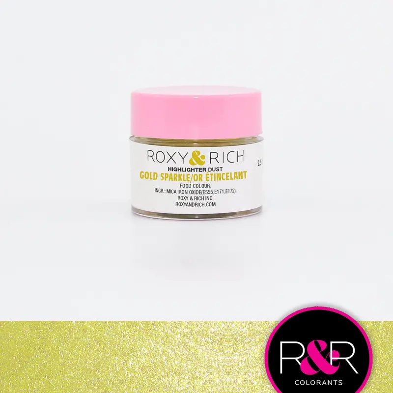 Roxy & Rich Gold Sparkle Highlighter Dust – 2.5 G (G2-009) 1
