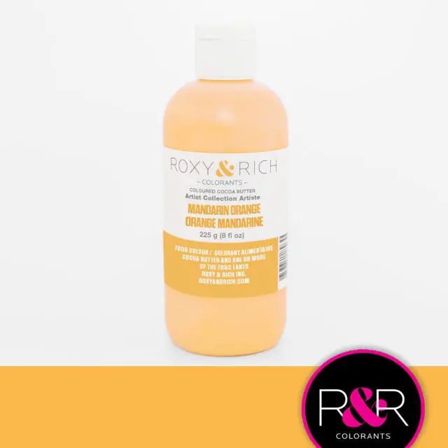 Roxy & Rich Mandarin Orange Cocoa Butter – 8 Oz Vibrant Flavor-Infused Butter 1