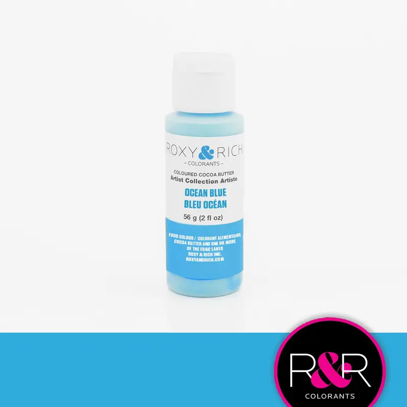 Roxy & Rich Ocean Blue Cocoa Butter – 2 Oz (Bc2-007) 1