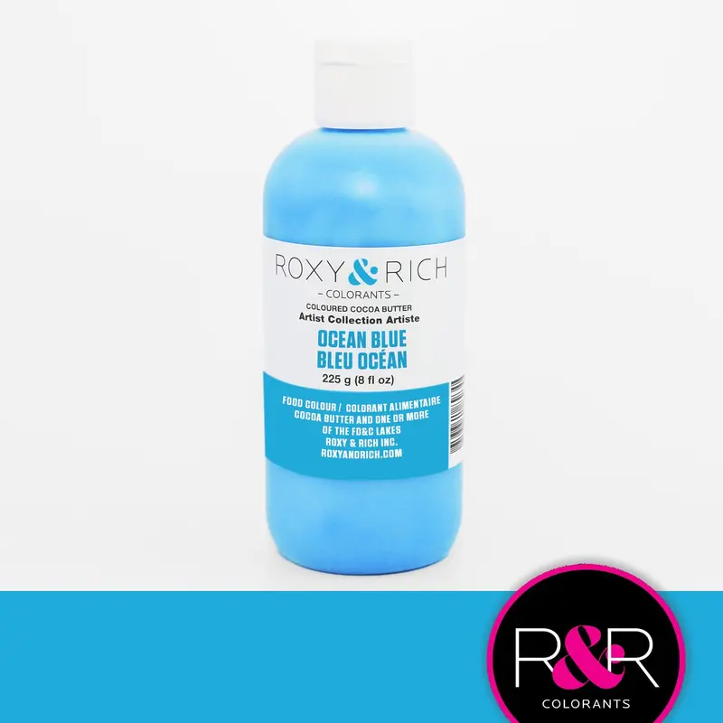 Roxy & Rich Ocean Blue Cocoa Butter – 8 Oz 1