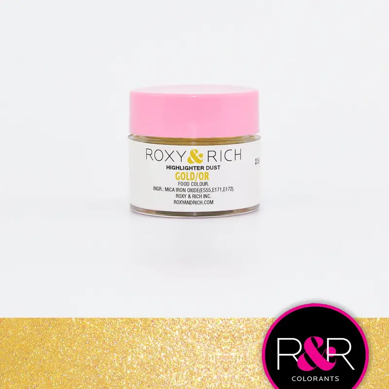 Roxy & Rich Pure Gold Highlighter Dust – 2.5 G (G2-001) 1