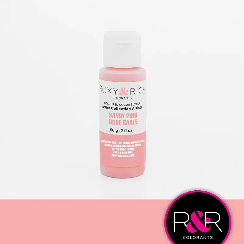 Roxy & Rich Sandy Pink Cocoa Butter – 2 Oz 1