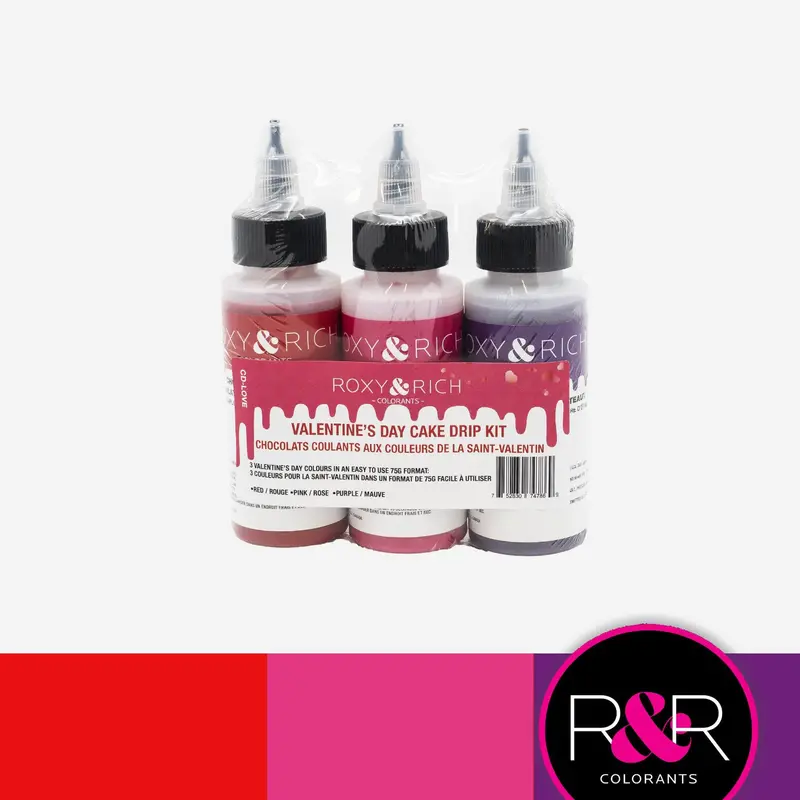 Roxy & Rich Valentine’S Day Mini Drip Kit – Three 75G Bottles (Cd-Love) 1