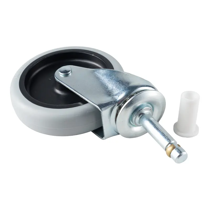 Rubbermaid Black Stem Caster For Service Carts 1