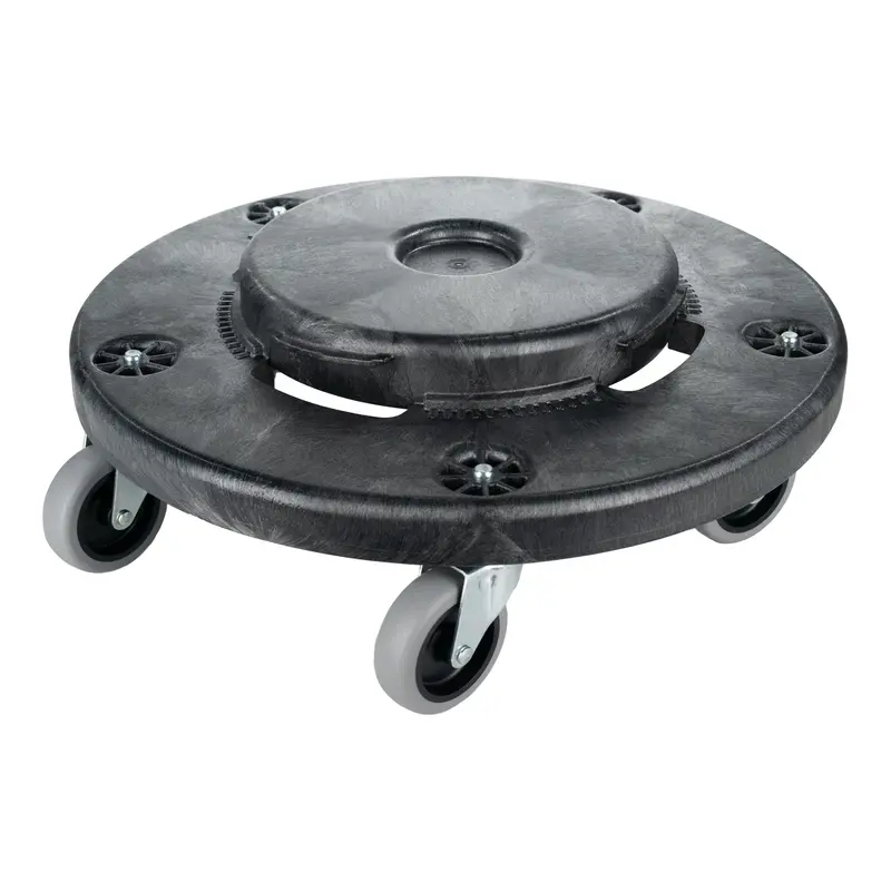 Rubbermaid Brute Heavy-Duty Transport Dolly – Black Industrial Cart 1