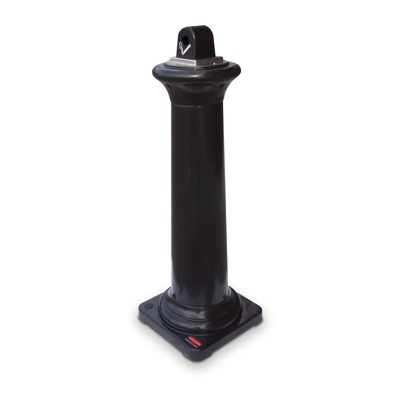 Rubbermaid Groundskeeper Tuscan-Style Smoking Receptacle For Outdoor Use 1