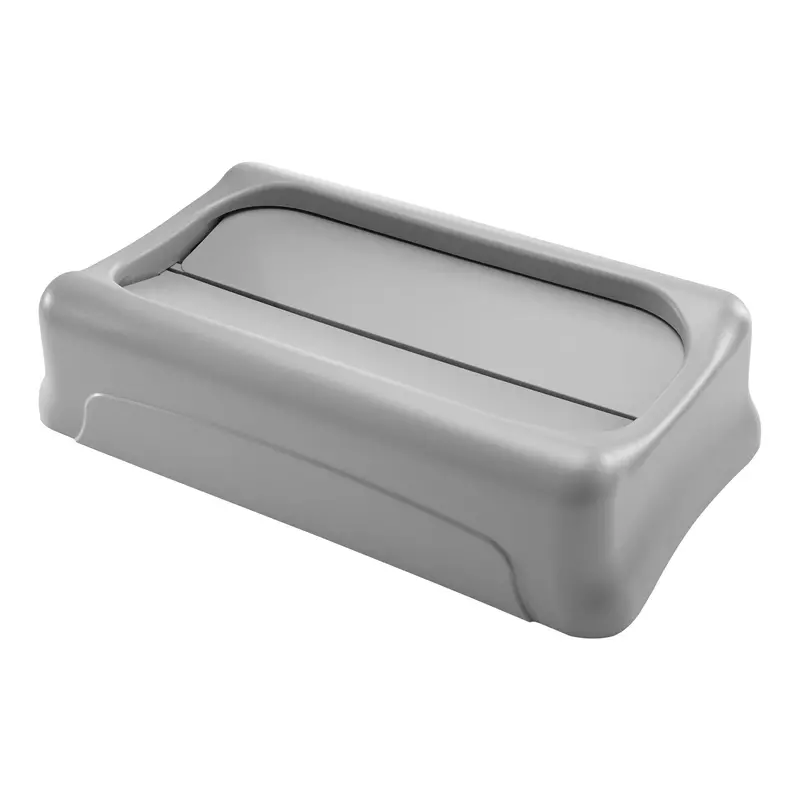 Rubbermaid Slim Jim Dual-Capacity Swing-Lid Bin – 16 & 23 Gallon Options 1