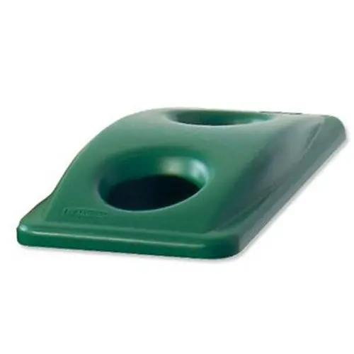 Rubbermaid Slim Jim Green Recycling Lid For Bottles & Cans – Final Sale 1