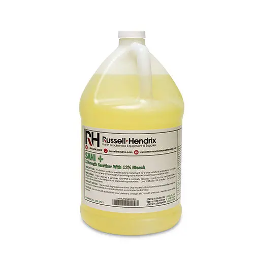 Russell Hendrix Sani+ Commercial Sanitizer – 12% Sodium Hypochlorite, 4L (Pack Of 2) 1