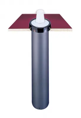 San Jamar Ez-Fit Euro-Style Cup Dispenser – Holds 6 To 24 Oz Cups 1