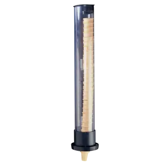 San Jamar Plastic Ice Cream Cone Dispenser For Cake, Sugar & Waffle Cones 1