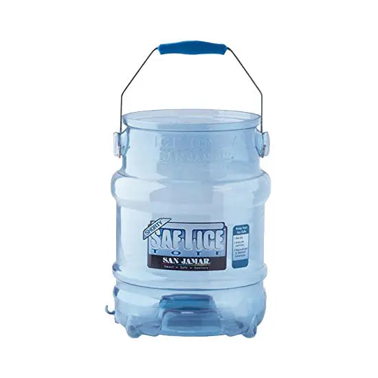 San Jamar Saf-T-Ice 5-Gallon Insulated Ice Tote (Si6100) 1