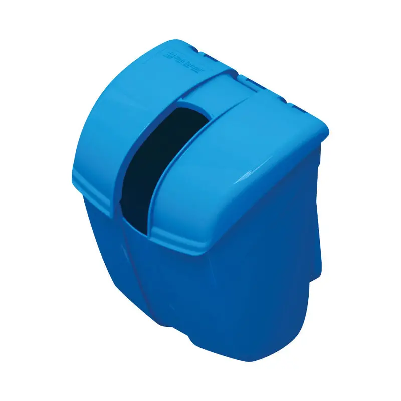 San Jamar Si2000 Saf-T Ice Scoop Caddy With Secure Grip – Blue 1