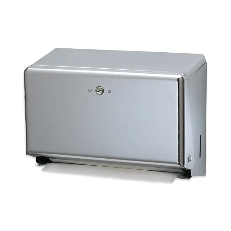 San Jamar T1950Xc Compact Towel Dispenser — Compatible With Mini C-Fold & Multifold Paper Towels 1