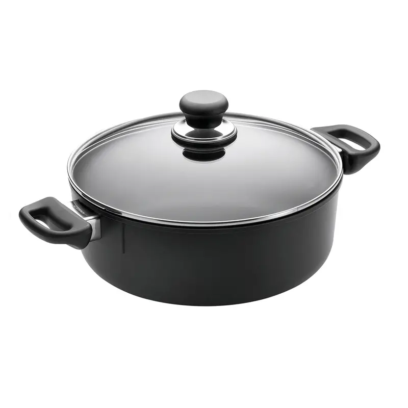 Scanpan Classic 3.75-Quart Low Covered Sauce Pot 1