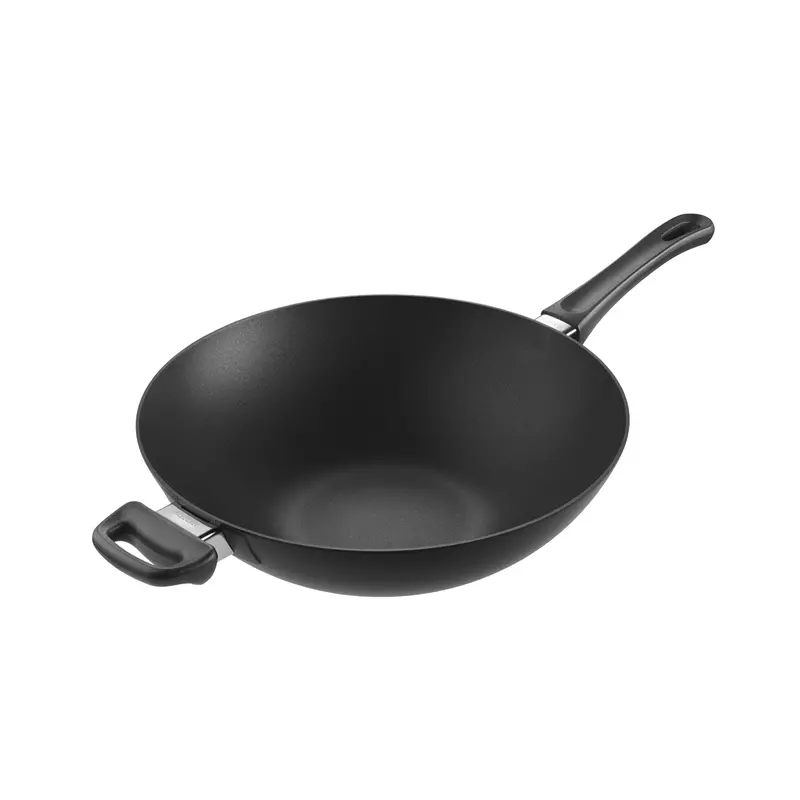 Scanpan Classic Induction Wok – 12.5-Inch Forged Aluminum Stir-Fry Pan 1