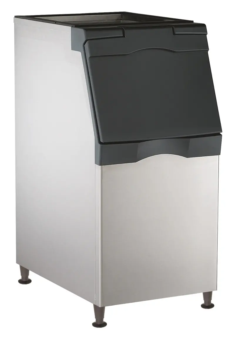 Scotsman B322S Metallic Ice Storage Bin – 22" Wide, 370 Lb Capacity 1