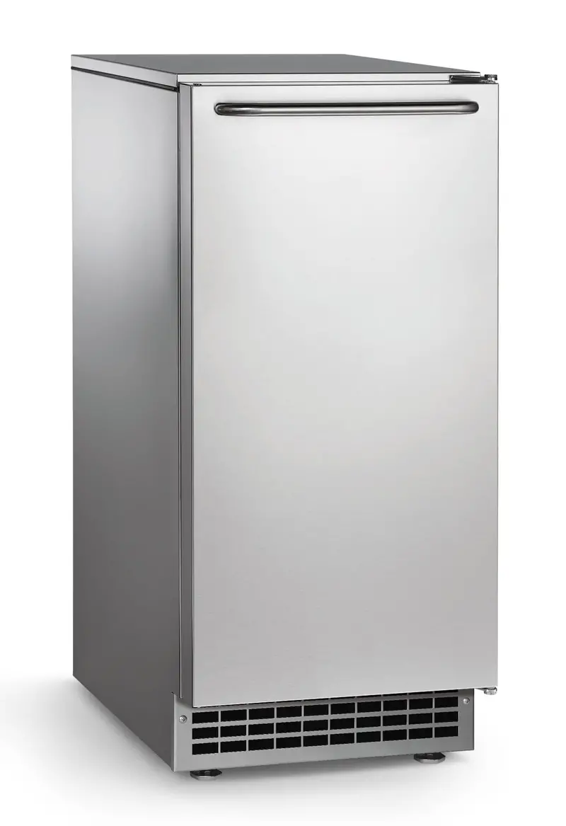Scotsman Cu50 Undercounter Gourmet Cube Ice Machine – 15" Wide, 64 Lbs/Day, 26 Lb Bin, 115V 1