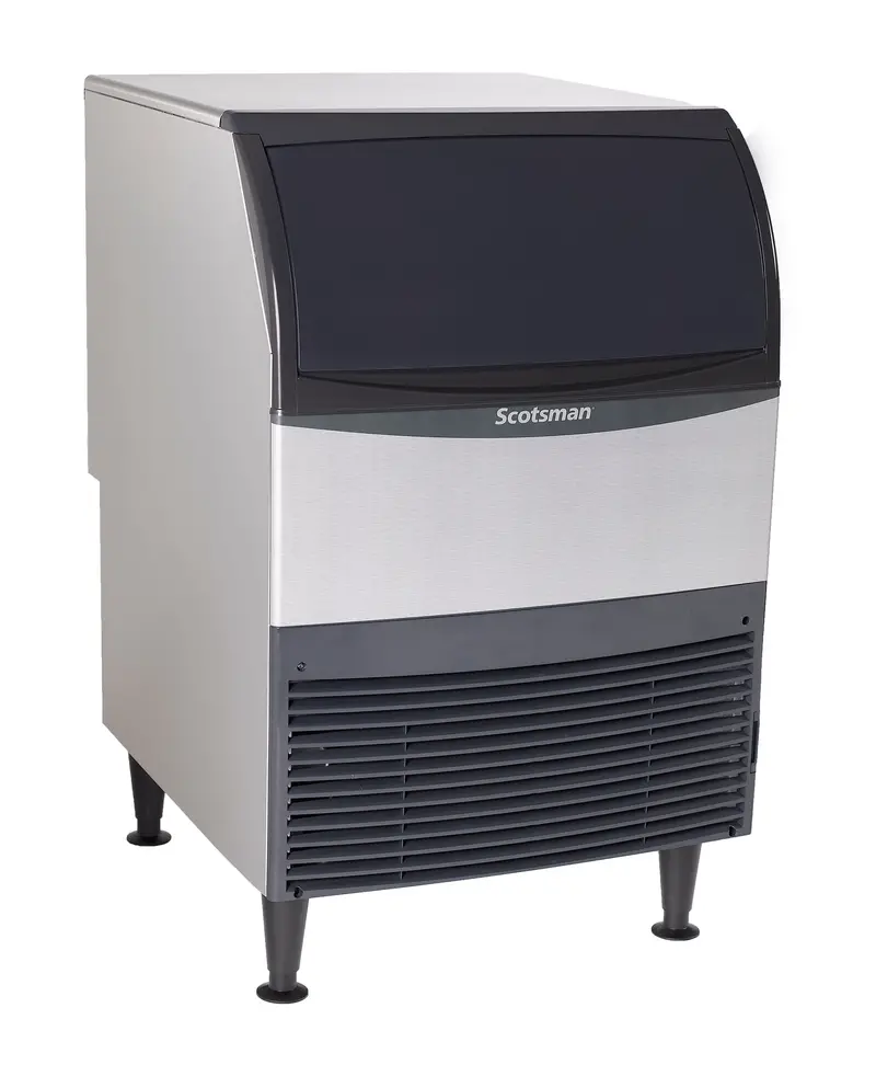 Scotsman Un324A-1 Undercounter Nugget Ice Machine – 24" Wide, 340 Lb/Day, 80 Lb Bin 1