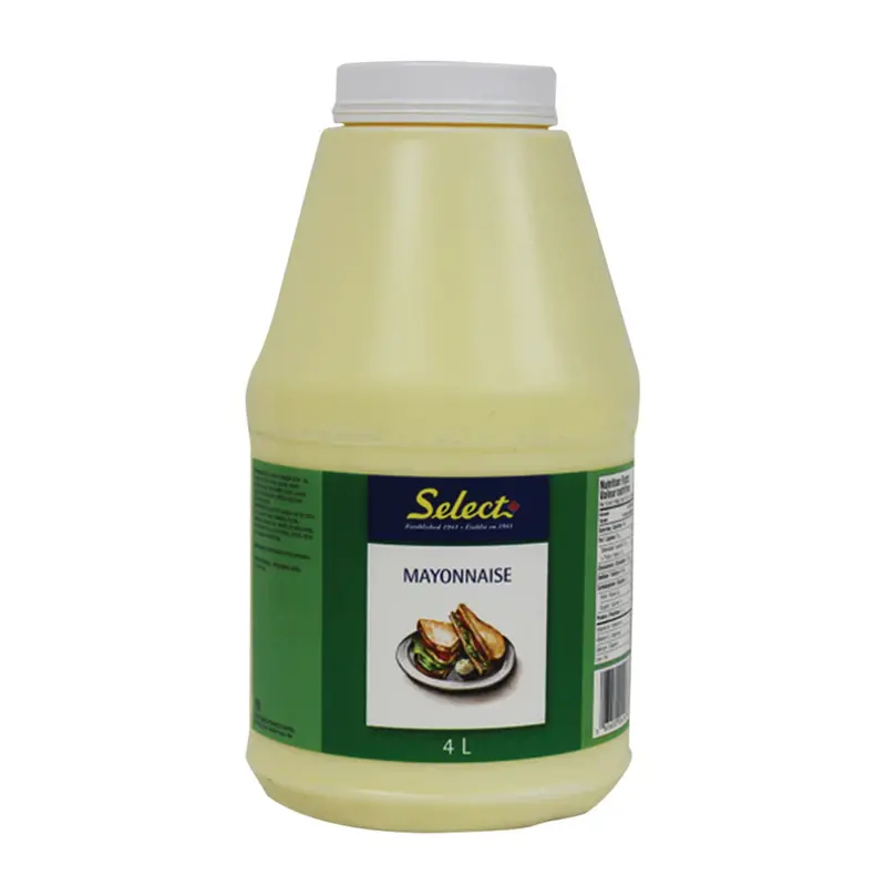Select Professional Mayonnaise – 4L Ultra-Smooth Bulk Condiment 1