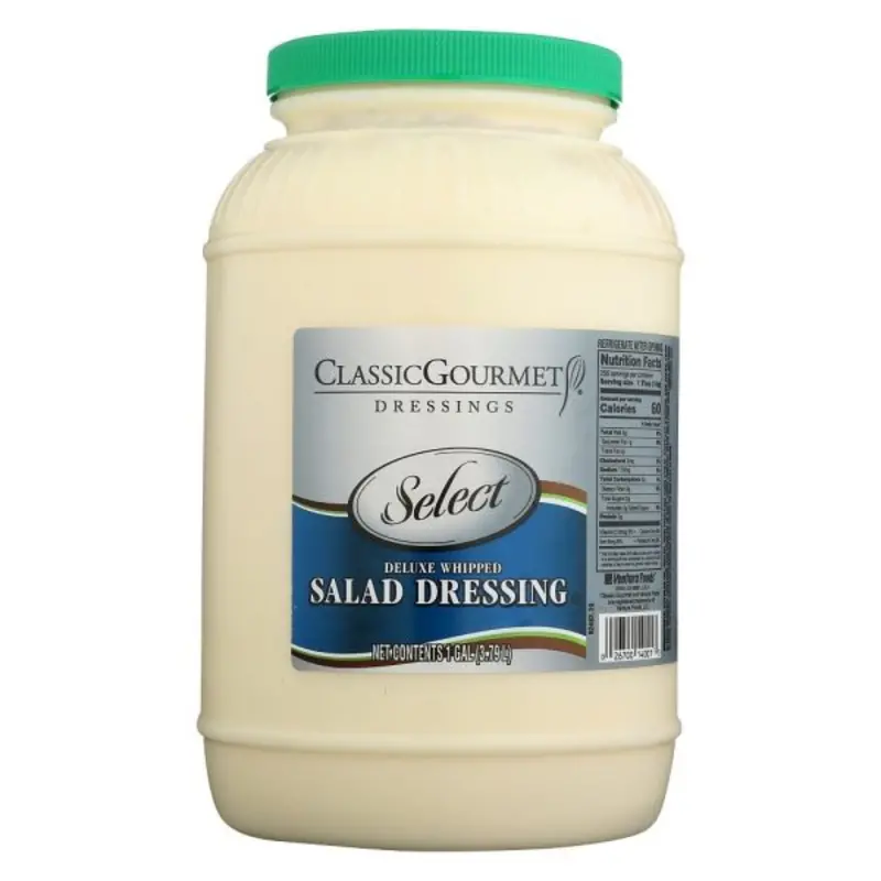 Select Whipped Salad Dressing – 4L Commercial-Grade Container 1