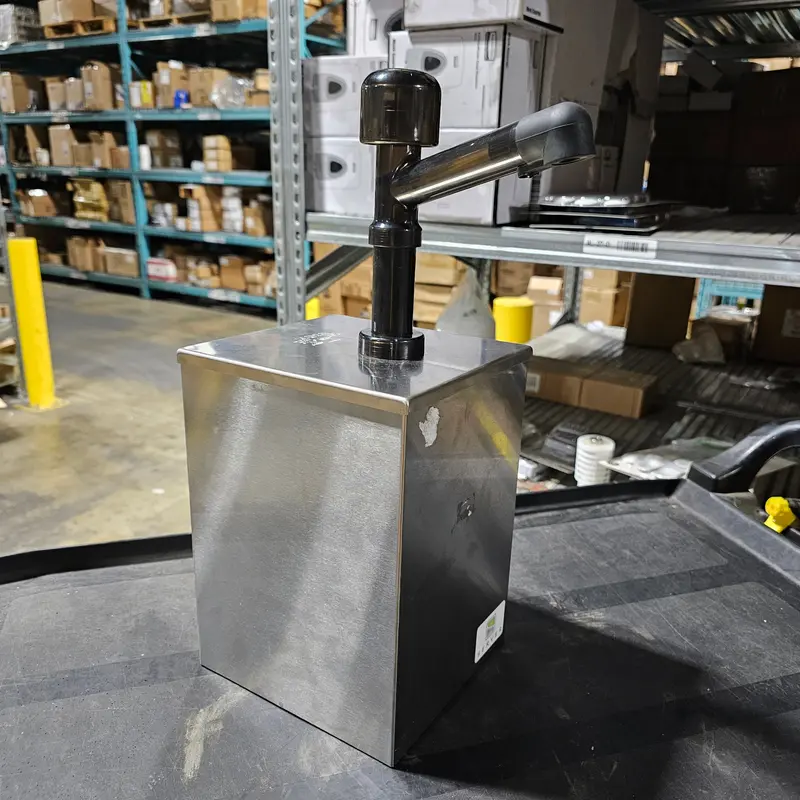 Server Ss-1 Stainless Steel #10 Can Pump Stand – As-Is Offer 1