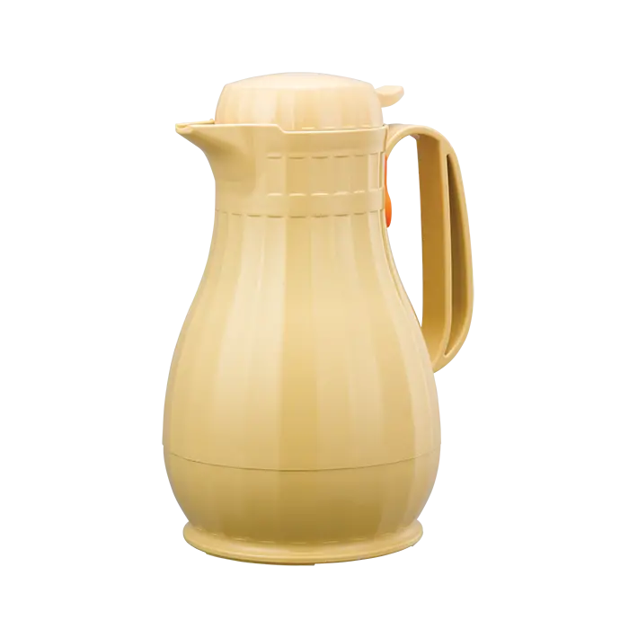 Service Ideas Eco-Serve Insulated Carafe – 1.3 L, Butterscotch Plastic – Final Clearance 1