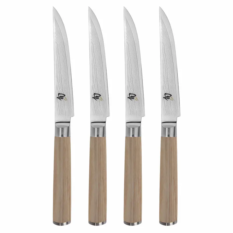 Shun Classic Blonde 4-Piece Steak Knife Set – Gift Boxed 1