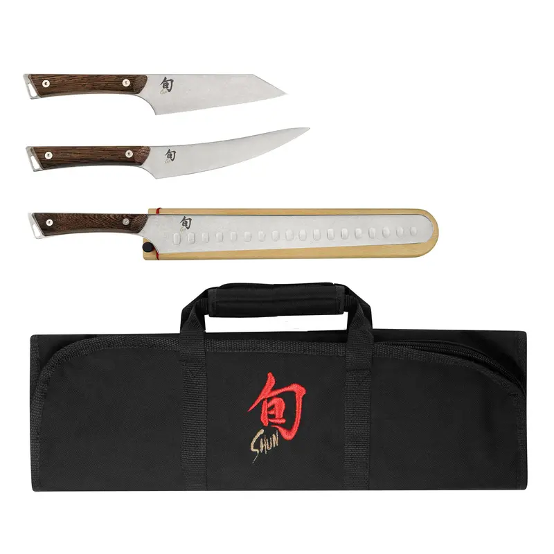 Shun Kanso 4-Piece Barbecue Knife Collection 1