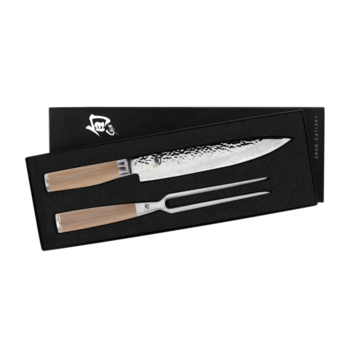 Shun Premier Blonde Carving Knife Set – 2-Piece 1