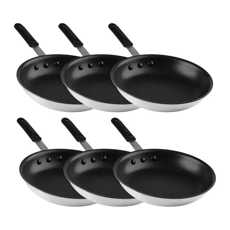 Signaturewares 10-Inch Nonstick Aluminum Frying Pan Set – Eclipse Finish (6-Pack) 1