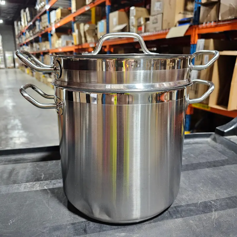 Signaturewares 12-Quart Stainless Steel Double Boiler Set – Clearance Deal 1