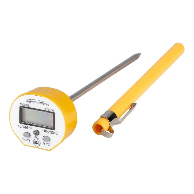 Signaturewares Nsf-Certified Digital Pocket Thermometer – Yellow 1