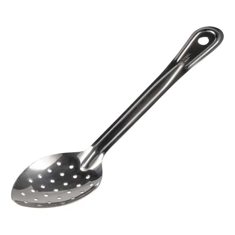Slim 1.0Mm Stainless Steel Perforated Serving Spoon – Browne 1