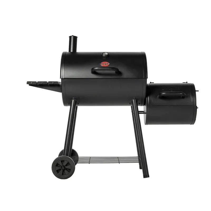 Smokin' Pro Barrel Grill & Offset Smoker Combo – All-In-One Setup 1