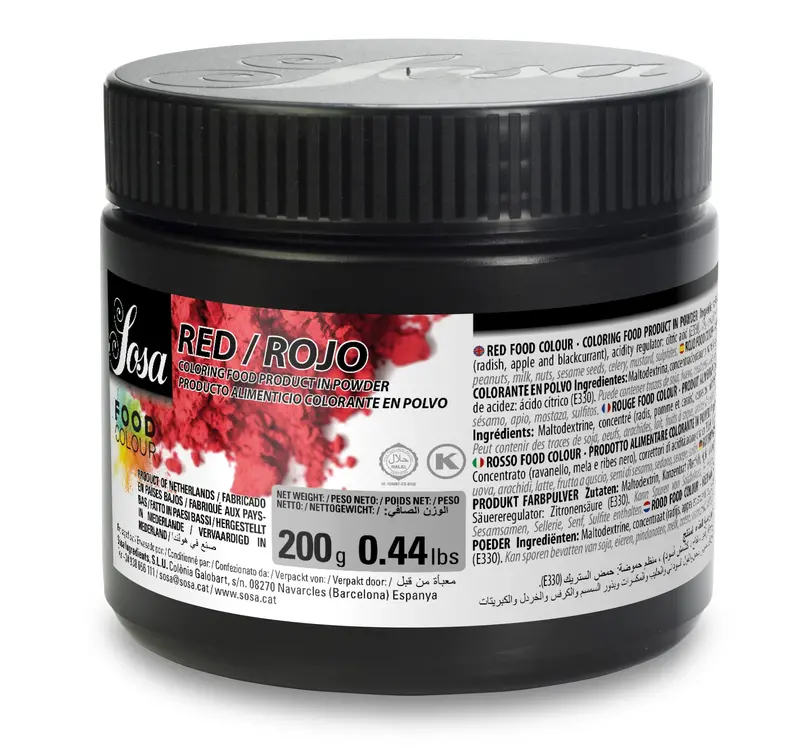 Sosa Red Food Coloring Powder – 200 G 1