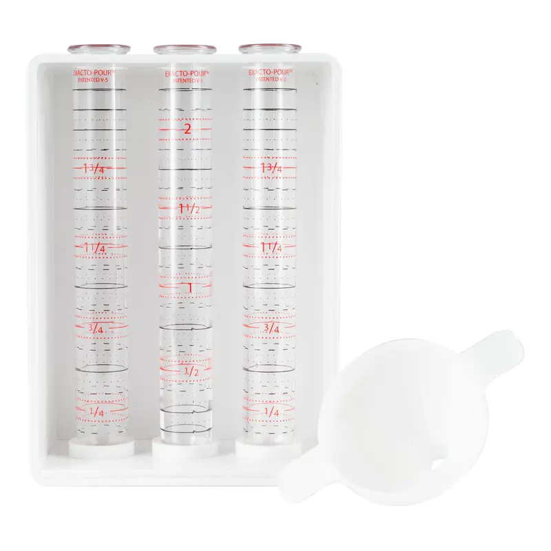 Spill-Stop Exacto-Pour Calibration Kit – 3-Tube Set, Final Sale 1