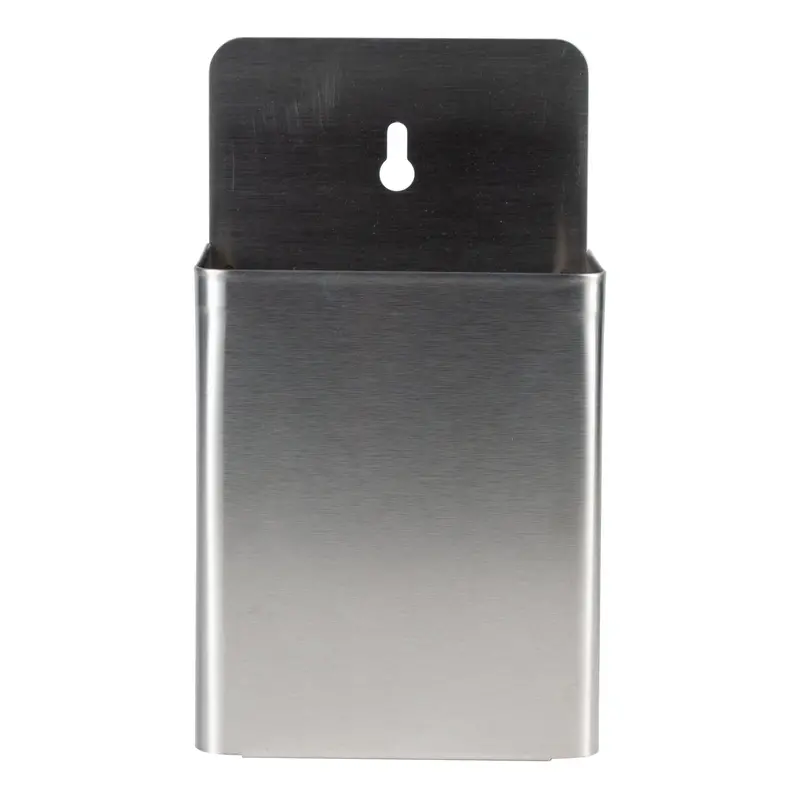 Spill-Stop Wall-Mounted Stainless Steel Bottle Cap Catcher 1