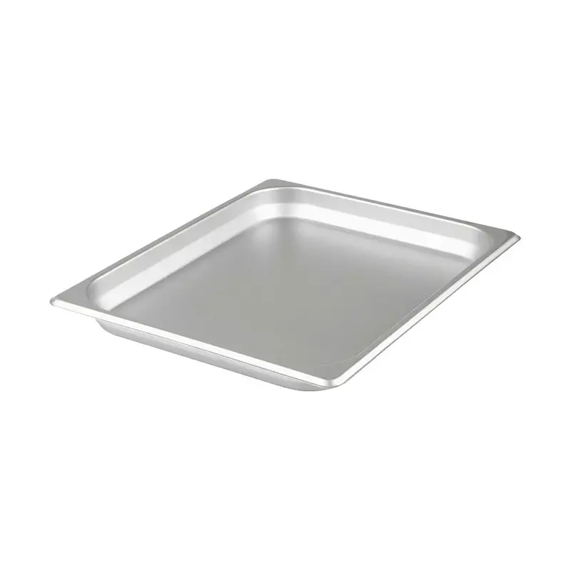 Standard 1/2-Size Steam Table Pan – 1.25-Inch Depth, Stainless Steel 1