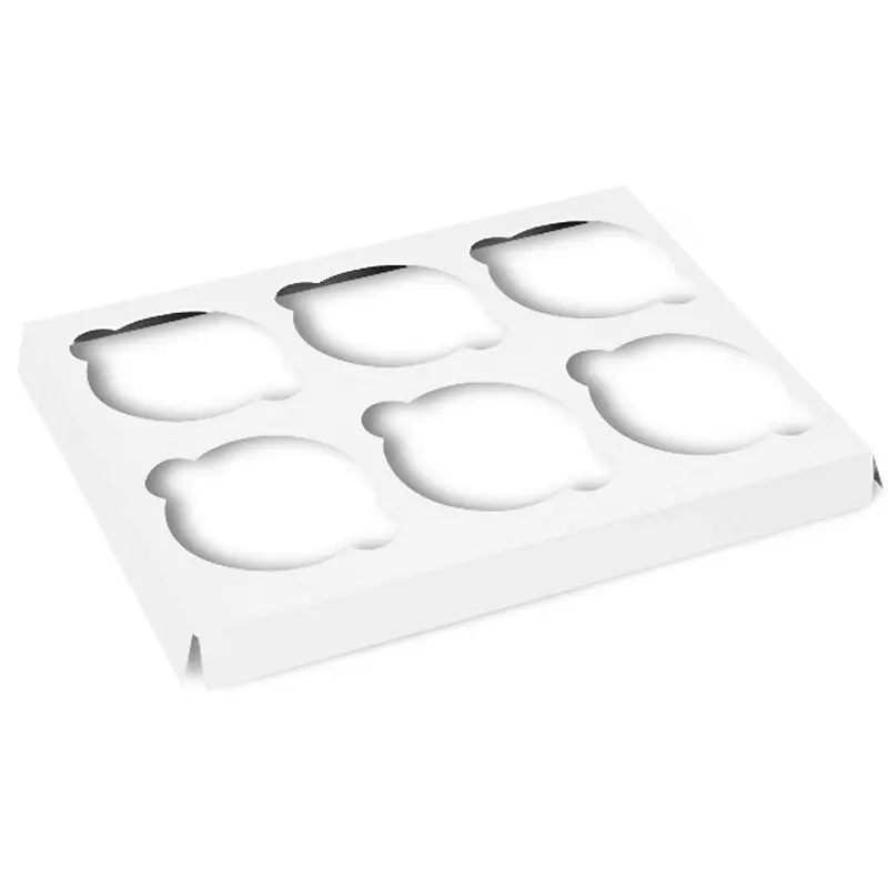 Standard 2.5" Cupcake Liner Insert Tray – 6-Cavity Baking Support 1