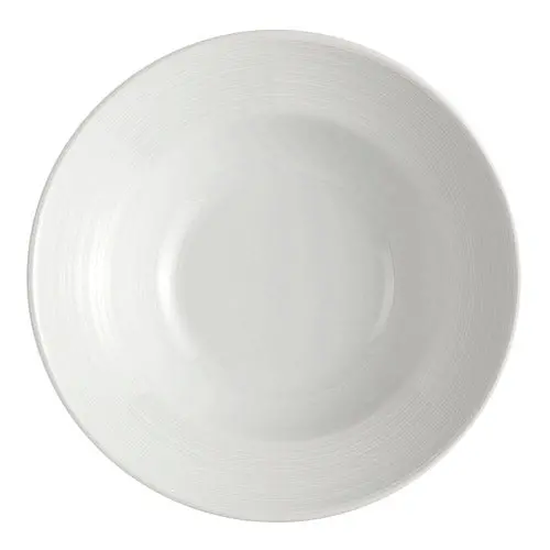 Steelite Belisa 34.75 Oz White Deep Porcelain Serving Bowl – 12-Count 1