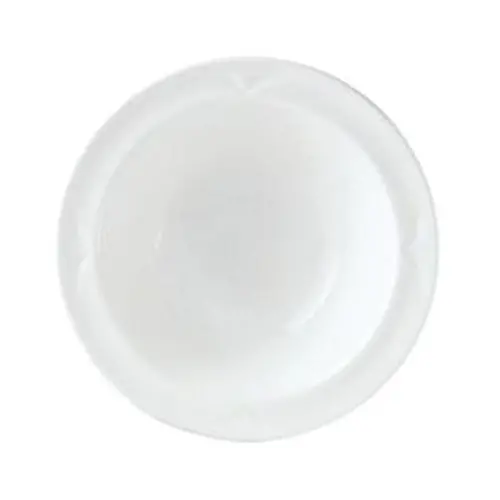 Steelite Bianco 8.6 Oz Rimmed White Fruit Bowl (36-Pack) 1