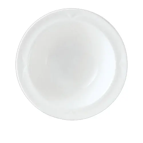 Steelite Bianco White Fruit Bowl With Rimmed Design – 4.6 Oz Capacity (36-Count) 1